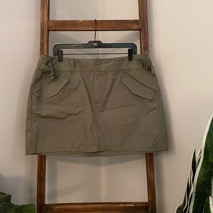 H&M Cargo Mini Skirt
